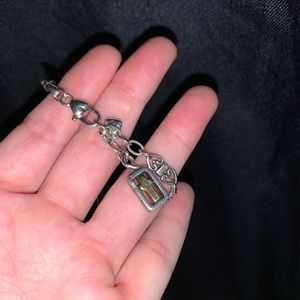 Genuine Brighton silver tone anklet